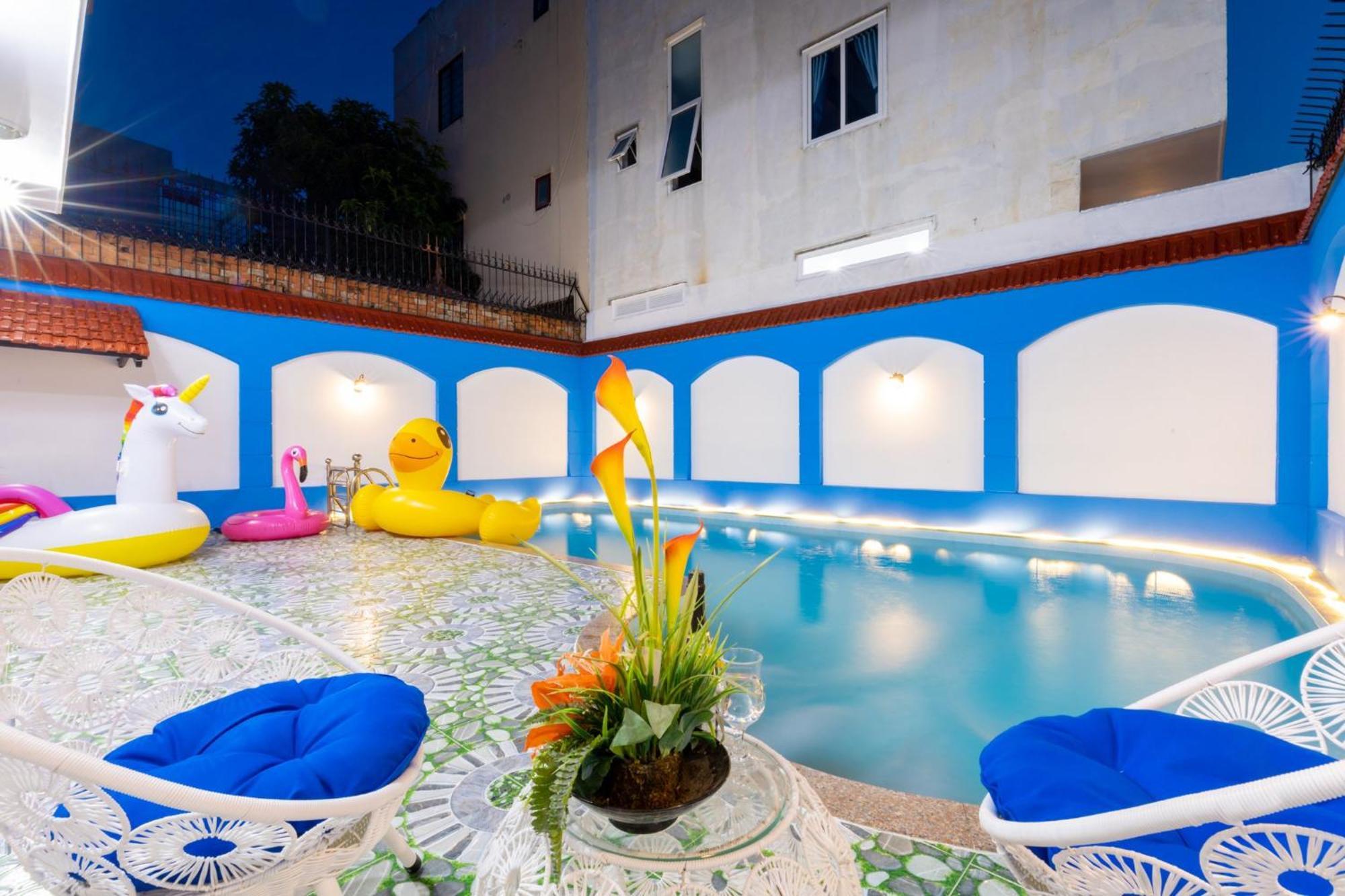 Villa 433 - Free Karaoke - Bida - San Vuon Ho Boi Gan Bien Bai Sau Vũng Tàu Exterior foto